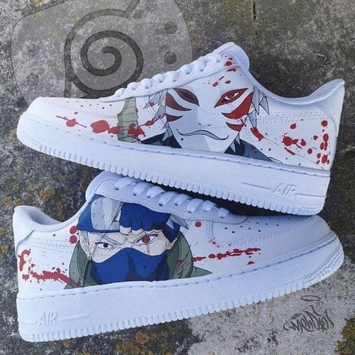 کتونی نایک کاستوم طرح ناروتو